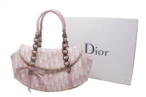 dior shoulder bag vintage|vintage dior bag pink.